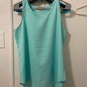 Turquoise blouse